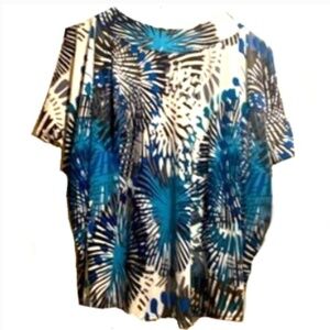 Brand New BCBGMaxAzria Flap Open Split Back Top